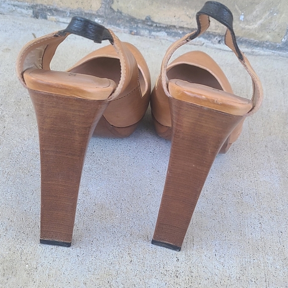 Costume National Sling Back Pumps - Picture 8 of 12